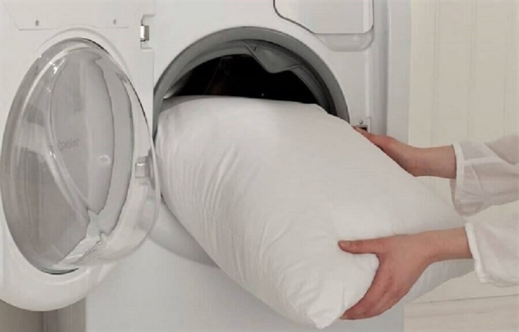 como lavar seu travesseiro