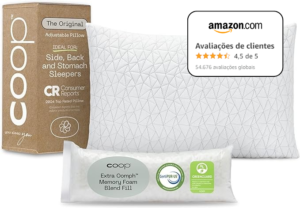 Travesseiro Coop Original Amazon 5 estrelas
