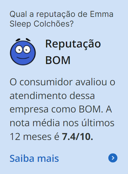 Reclame Aqui Emma Colchões é Confiavel?