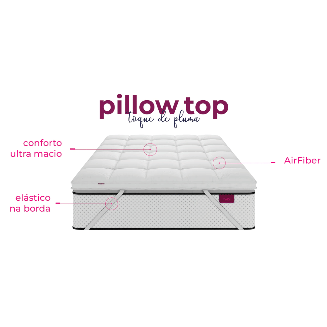 Pillow Top IWS Toque de Pluma Luxury I wanna sleep