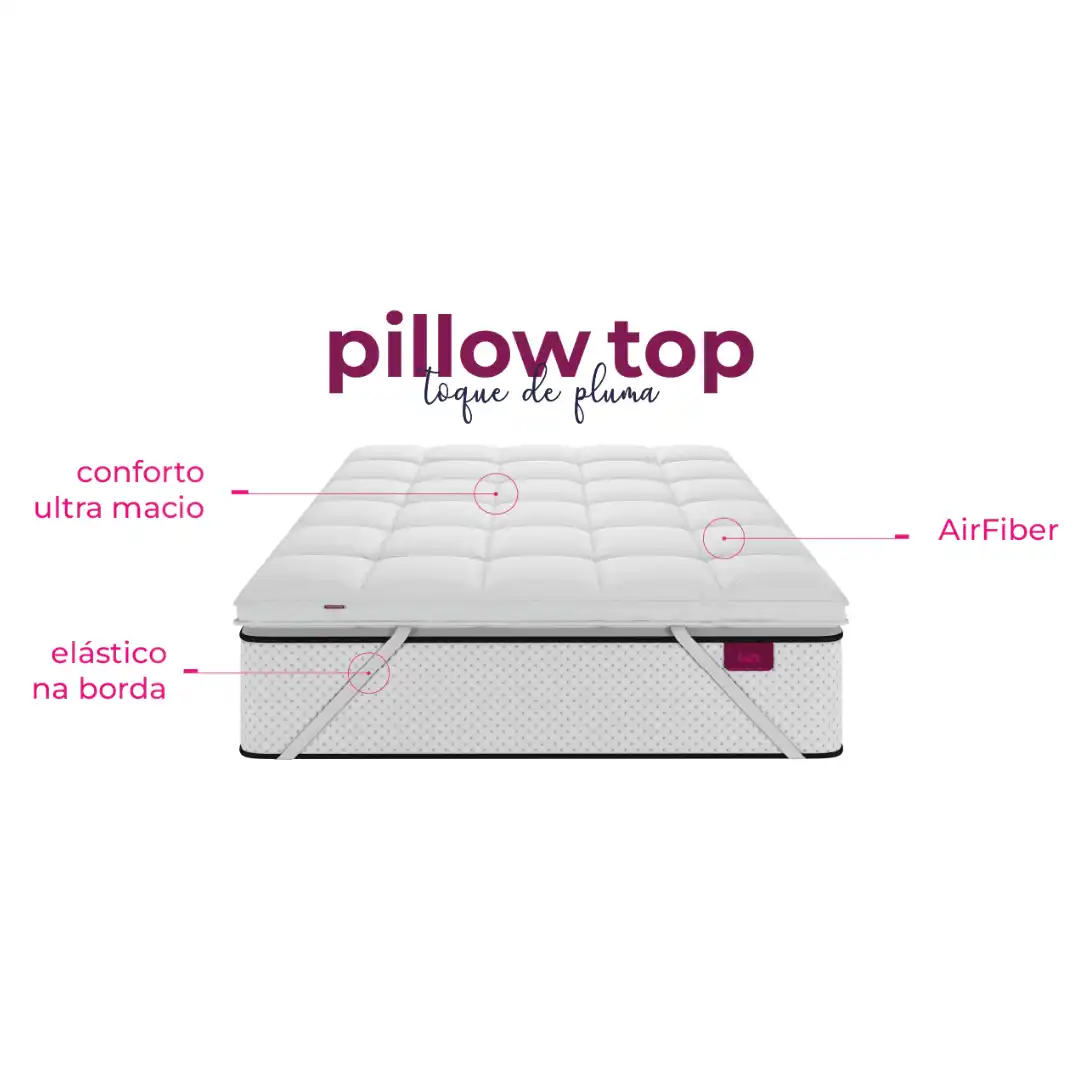 Pillow Top IWS Toque de Pluma Luxury I wanna sleep